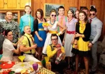Тематичне весілля у стилі стиляг тематичне