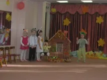 Теремок в осінньому лісі» сценарій осіннього свята у старшій групі сценарій