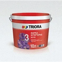 Triora фарби для стелі, водоемульсійна фарба Тріора, фарба Тріора Київ triora