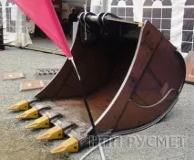Посилення ковшів екскаваторів за допомогою сталі Hardox посилення