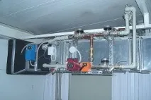 Вузол обв’язування калорифера язування