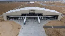 Вперше показано величезний літак, створений для запуску ракет-носіїв вперше
