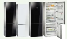 Холодильник Siemens вбудовані моделі з чорними скляними дверима, відгуки холодильник