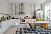 Як підібрати вінілові шпалери для кухні фото каталог ідей вінілові