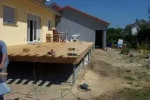 Як підготуватися до будівництва тераси, TERRADECK будівництва