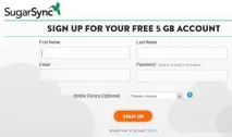 Зберігання презентацій онлайн на SugarSync, реєстрація та встановлення sugarsync