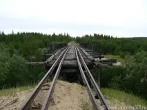 Покинута залізниця Чум - Салехард салехард