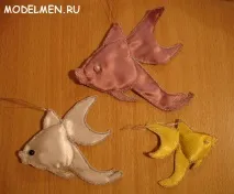 Золота рибка своїми руками (майстер-клас) золота