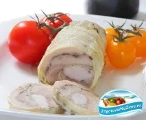 Як приготувати курячий рулет? горіхи
