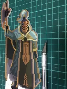 Old PAPA. Як зробити діораму по Dark Souls. зробити