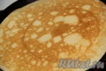 Млинці на ряженці - 7 покрокових фото в рецепті ряженці