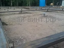 Ростверк на гвинтових палях ростверк
