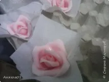Троянди з мастики для торта дуже