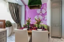 Фотошпалери для кухні на стіну, для маленької кухні, фото, ідеї інтер’єру, дизайн, правила вибору, стіну