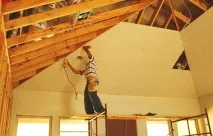 Гіпсокартон на стелю без каркасу стелю