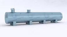 Горизонтальні сталеві резервуари РГС, РГДС для нафтопродуктів ргдс