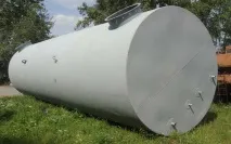 Горизонтальні сталеві резервуари РГС, РГДС для нафтопродуктів сталеві
