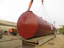Горизонтальні сталеві резервуари РГС, РГДС для нафтопродуктів ргдс