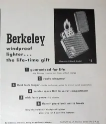 Історія запальничок Berkeley історія