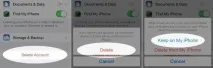 Як видалити обліковий запис на iPhone Налаштування iPhone iphone