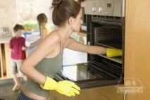 Як відмити духовку від старого жиру відмити