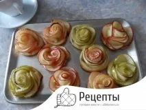 Як приготувати ефектні та смачні троянди з яблук приготувати