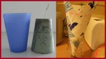 Як зробити своїми руками ялинку у формі свічки до Нового року зробити