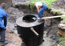 Каналізація при високому рівні грунтових вод Як зробити каналізацію якщо грунтові води близько, рівні