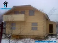 Консервація недобудованого дерев’яного будинку для зимівлі будинку