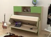 Ліжко зі столом столом