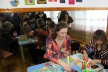 Майстер-клас для вихователів «Чарівна ниточка» майстер-клас
