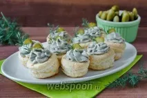 Канапе з паштетом рецепт з фото, як приготувати на фото