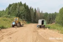 На дорозі Жажлево – Іллінське йде будівництво, але на шляху його можуть стати бюрократичні жажлево