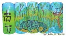 Нейл-арт для мандрівників дизайн