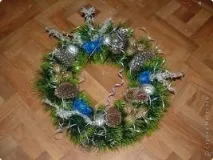 Новорічний інтер’єр стіну