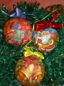 Новорічні вироби своїми руками вироби