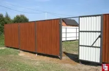 Помилки під час встановлення паркану з профнастилу профнастилу