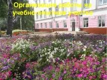 Організація роботи на навчально-дослідній ділянці навчально-дослідній