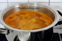 Пікантний суп з баранини з сочевицею, Picantecooking сочевицею