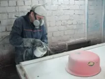 Виробництво рідкого каменю в Нижньому Новгороді. каменю
