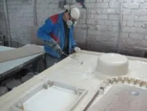 Виробництво рідкого каменю в Нижньому Новгороді. каменю