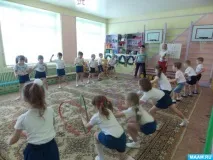 Конспект фізкультурного заняття у підготовчій групі з використанням схем заняття