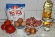 Рецепт Ліниві пельмені, в духовці пельмені