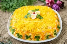 Салат з куркою та корейською морквою - Буніто - Смачно та просто куркою