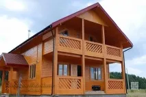 Зруб із модрини подарує здоров’я та молодість модрини
