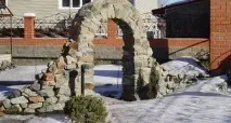 Схема створення арки для саду своїми руками із дроту. саду