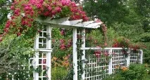 Схема створення арки для саду своїми руками із дроту. саду
