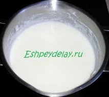 Торт пташине молоко з манкою. пташине