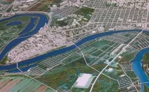 У генплані Краснодара передбачили 3 місця для мосту з ЮМР до Адигеї, Інструменти на РБК місця