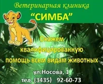 Ветеринарна клініка - Сімба - у Нижньому Тагілі тагілі